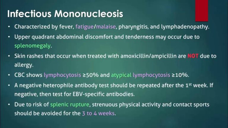 EBV Epstein Barr Virus Mononucleosis MONO - NutriMedical